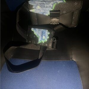 Like new MCM crossbody bag and matching wallet